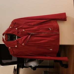 Banana Republic leather moto jacket